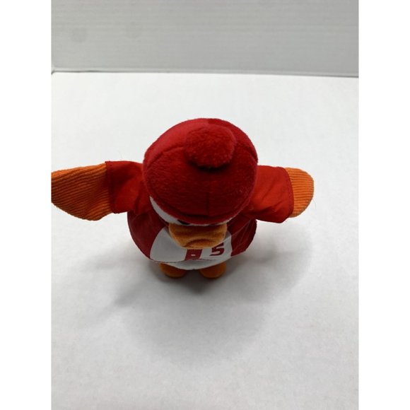 Infantino Plush Stuffed Animal Toy Doll Penguin Red White Orange 8 in Tall - Picture 5 of 5